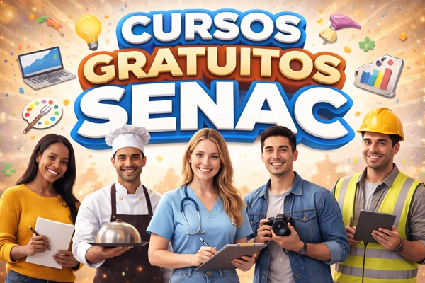 Cursos Gratuitos do Senac: Veja Como Conseguir Sua Vaga e Mudar de Vida Ainda Este Ano